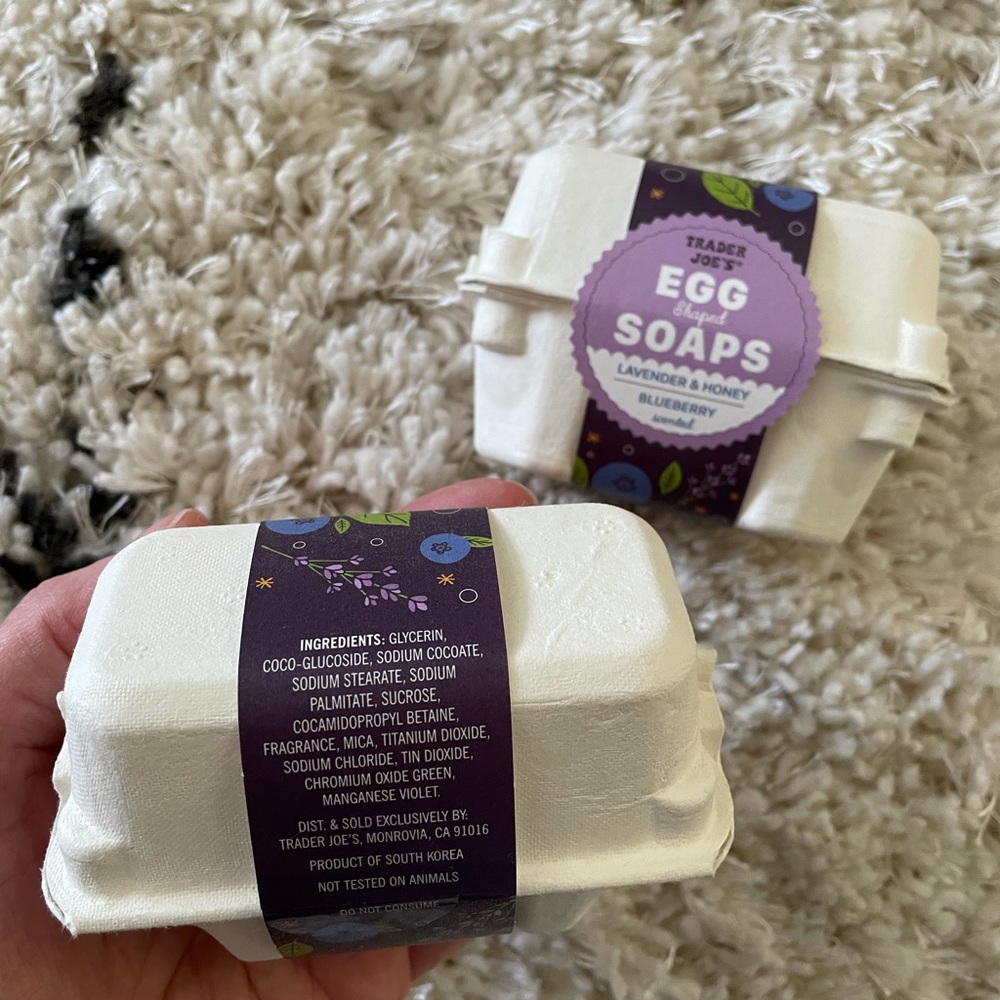 Egg soaps🧡